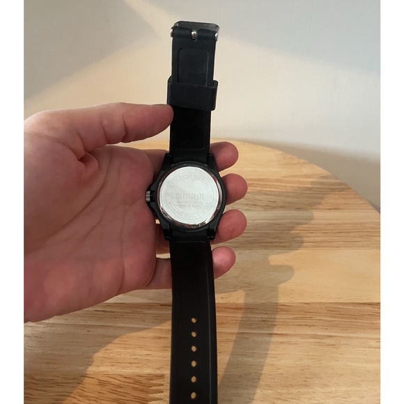 Silvexcraft black unisex wrist watch with Swarovski elements EUC - Picture 7 of 9